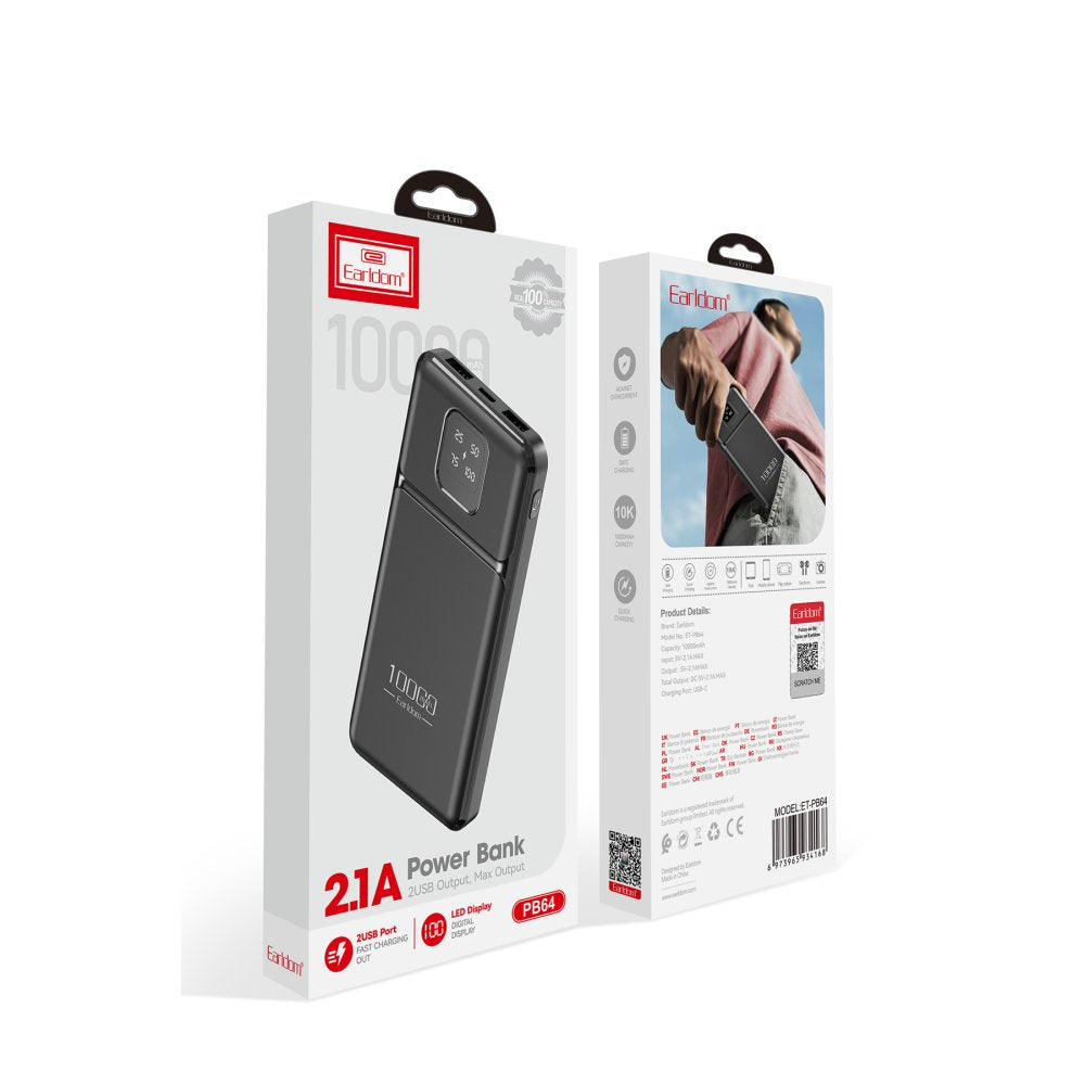 Powerbank 10,000mAh – Earldom pb64