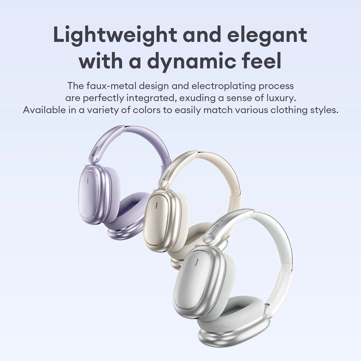 Lenovo LS102 Kufje Over-Ear Bluetooth 6.0 me driver 40 mm, ENC, bateri 500 mAh dhe deri në 35 orë punë, pamja 4