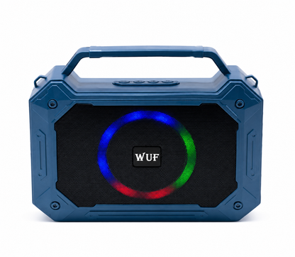 WUF W39 Altoparlant Portativ Wireless 15W me Bluetooth 5.3, RGB, FM Radio, USB, TF dhe AUX