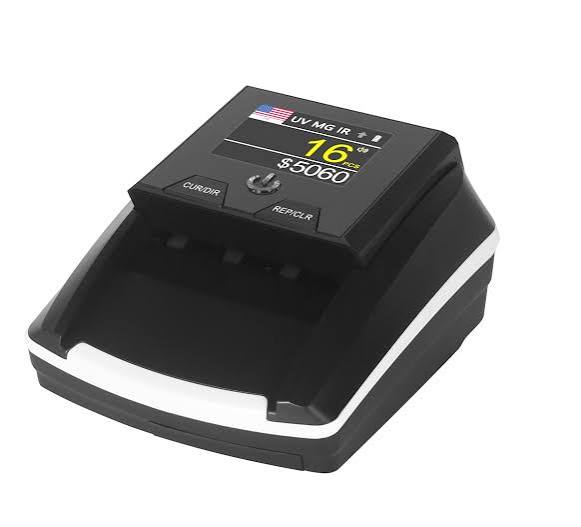AL-136T (AL-130TFT) Detektor Banknotash me Ekran TFT, UV, MG dhe IR