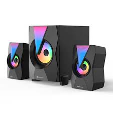 Kisonli TM-4000U – Sistemi Multimedia 2.1 me Subwoofer dhe Dritë RGB