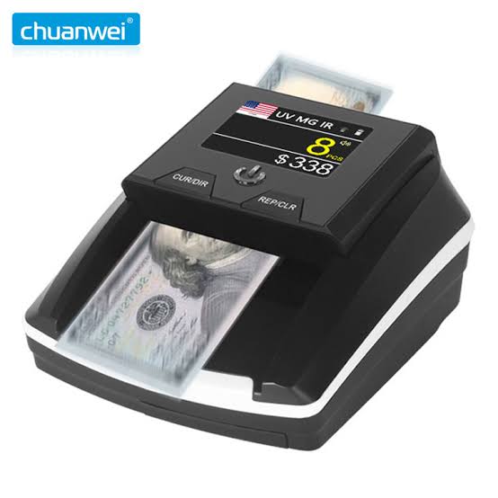 AL-136T (AL-130TFT) Detektor Banknotash me Ekran TFT, UV, MG dhe IR