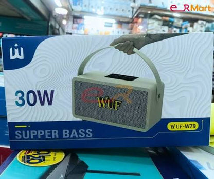 WUF W79 Altoparlant Portativ Wireless Bluetooth me Tingull Stereo dhe Bas të Fuqishëm