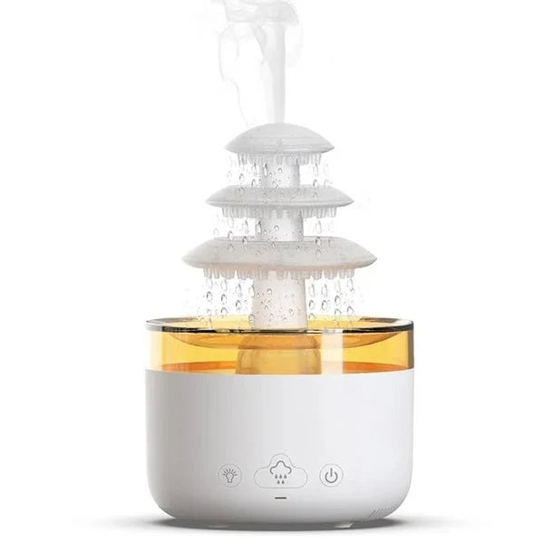 Cloud Rain Aromatizues dhe Qetësues për Ambient, Pajisje Aromaterapie me Efekt Relaksues – Pajisje për Shtëpi