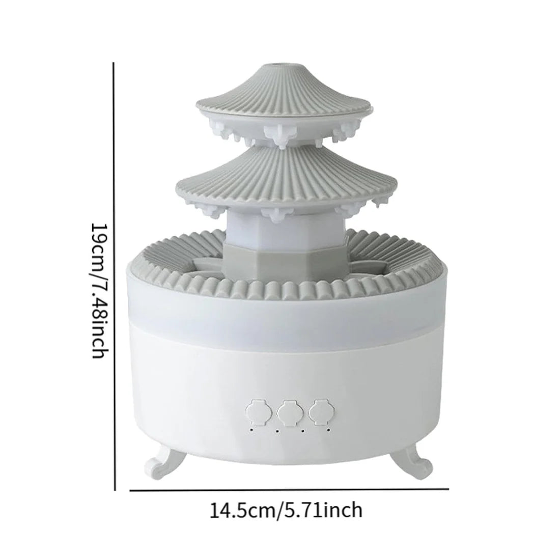 Raindrop Humidifier 514, Lagështues Ajri Dekorativ për Shtëpi dhe Zyrë – Pajisje për Shtëpi, pamja 4
