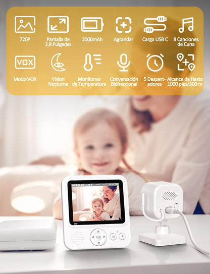 Baby Monitor OOBVHNUA, Monitor për Foshnja për Mbikëqyrje të Përditshme