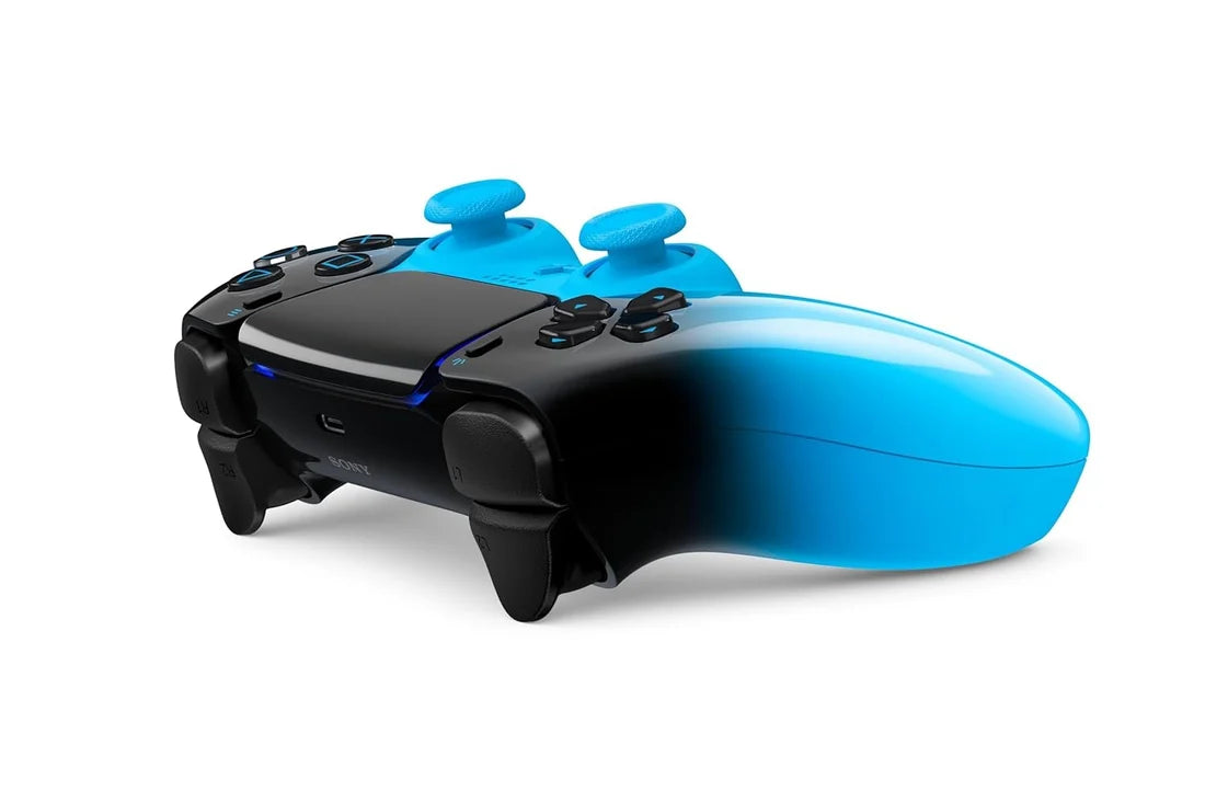 PlayStation DualSense Kontroller Wireless Rhythm Blue me Haptic Feedback dhe Adaptive Triggers