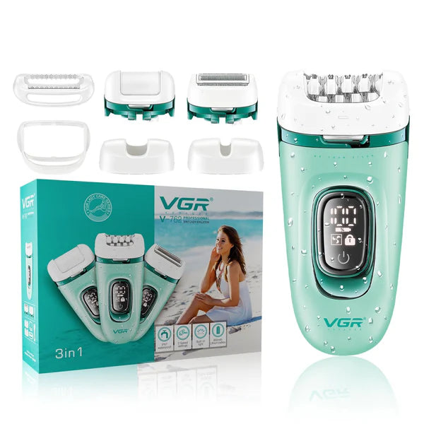 VGR V-762 Depilator Profesional 3 në 1