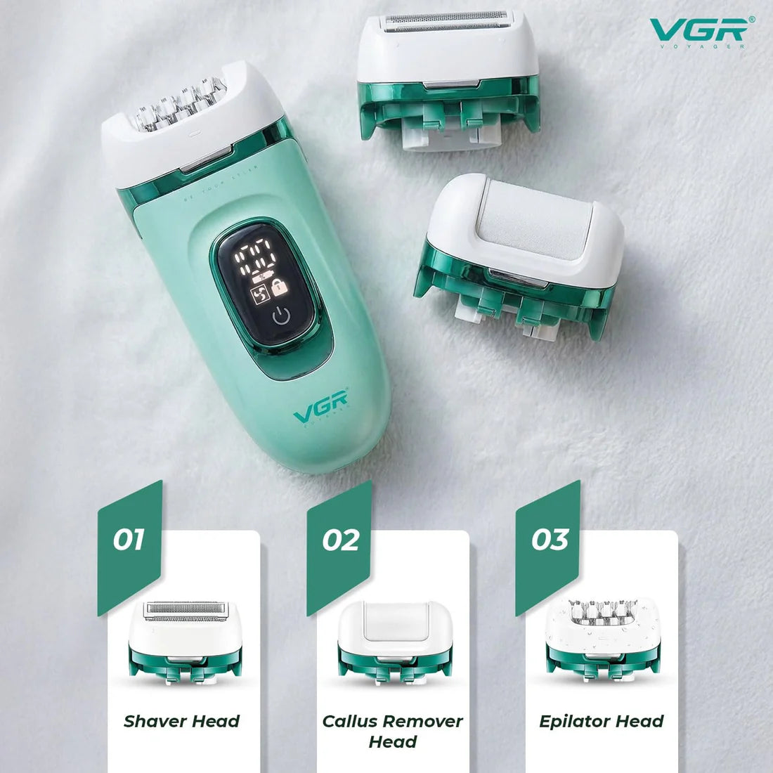 VGR V-762 Depilator Profesional 3 në 1, pamja 3