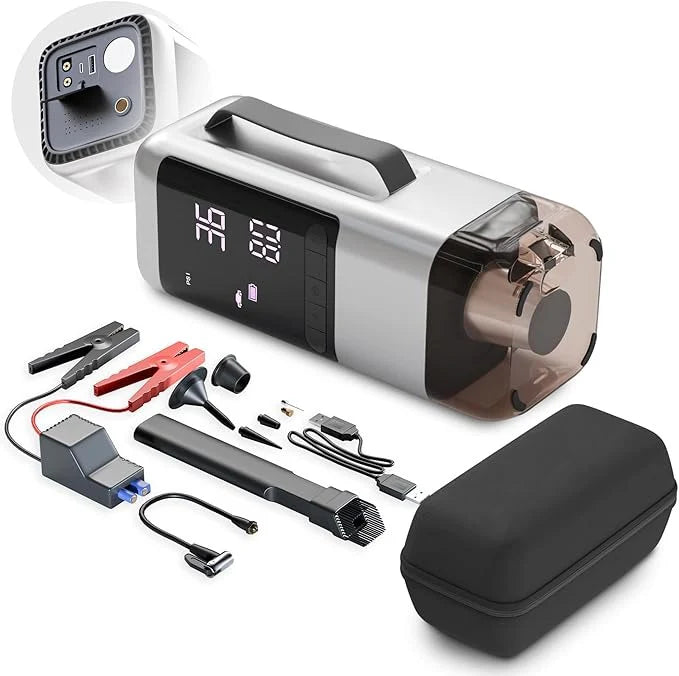 Bateri Multifunksionale HF9366 5 në 1 Jump Starter