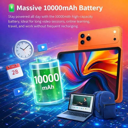 Modio M47 Tablet 10.1", 12GB RAM, 512GB, Bateri 10000mAh