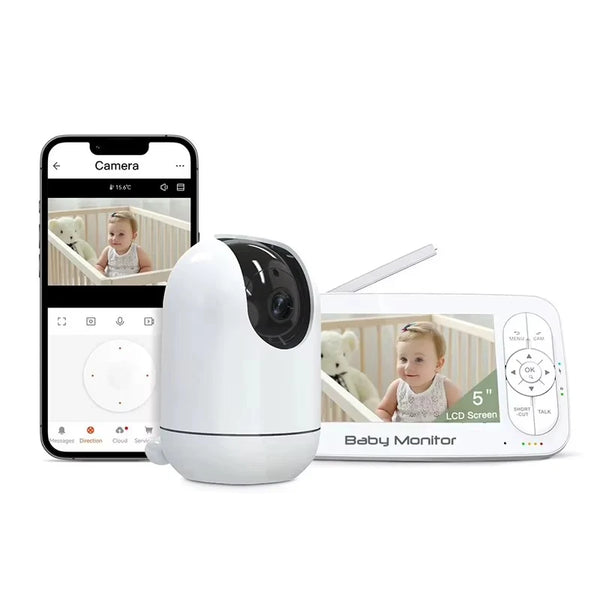 Baby Monitor BM5R 5, Monitor për Foshnja me Ekran 5
