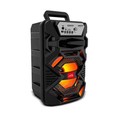 SinG-e ZQS6141 Zmadhues Zëri Bluetooth 5.0 12W 6.5" me Mikrofon dhe LED