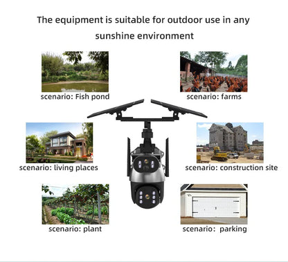 Kamera Solare 4G DP-002 – 6MP me 32GB Kartë Memorie