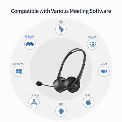 T490 Kufje Wireless Bluetooth 5.3 me Mikrofon ENC dhe Lidhje të Dyfishtë