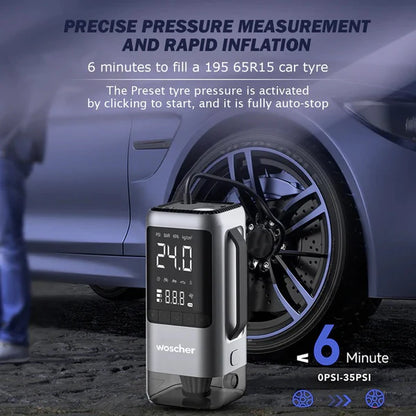 Bateri Multifunksionale HF9366 5 në 1 Jump Starter