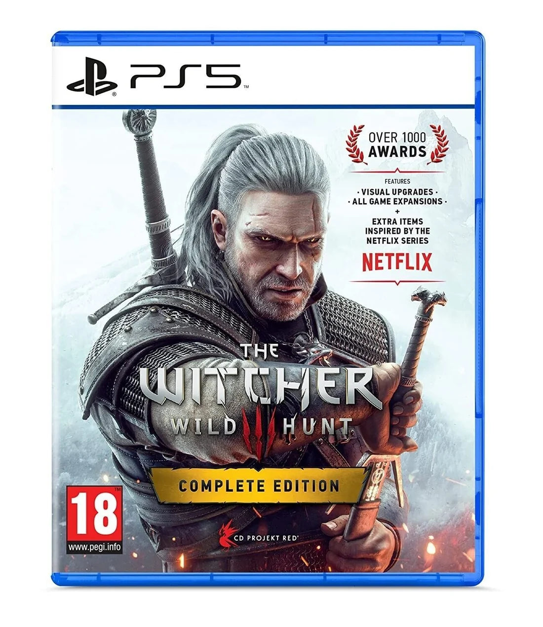 CD Projekt Red The Witcher 3: Wild Hunt Complete Edition – CD PlayStation 5, Rpg Open World me Dy Zgjerime – Lojë për Konsolë