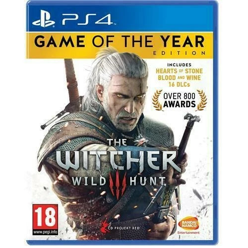 CD Projekt Red The Witcher 3: Wild Hunt – Lojë RPG në Disk për PlayStation 4 me Botë të Hapur