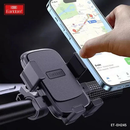 Earldom ET-EH245 Mbajtëse Telefoni për Biçikletë, Motor dhe Skuter, Rrotullim 360°