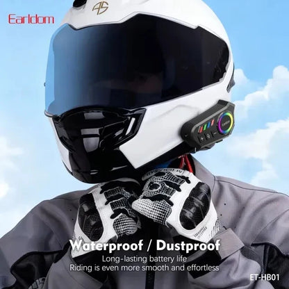 Earldom HB01 Kufje Bluetooth 5.4 për Helmetë me Bateri 800mAh